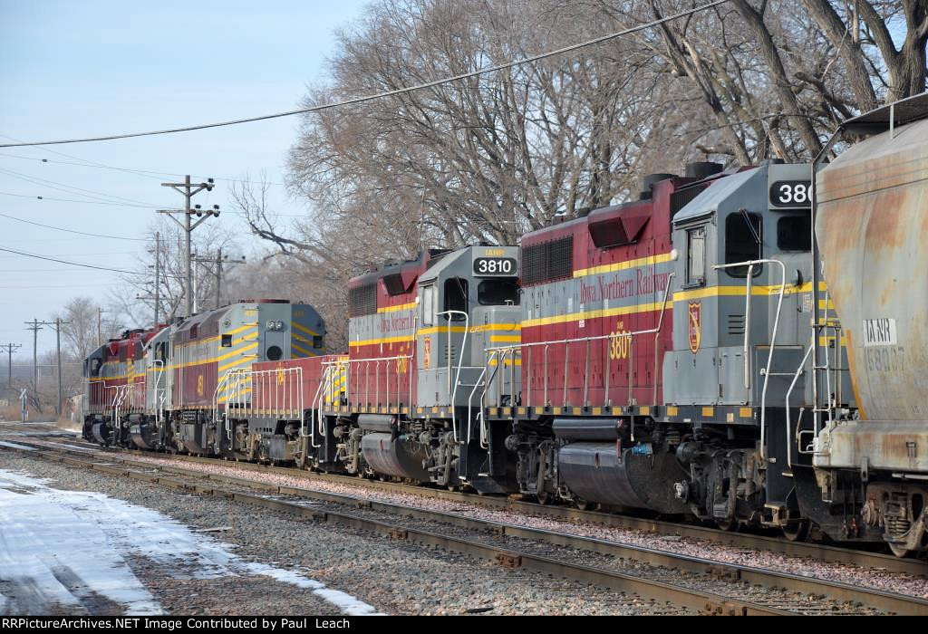 Trailing power on North Turn